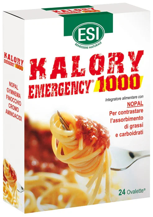 ESI KALORY EMERGENCY 1000 24 OVALETTE - Farmaspeed