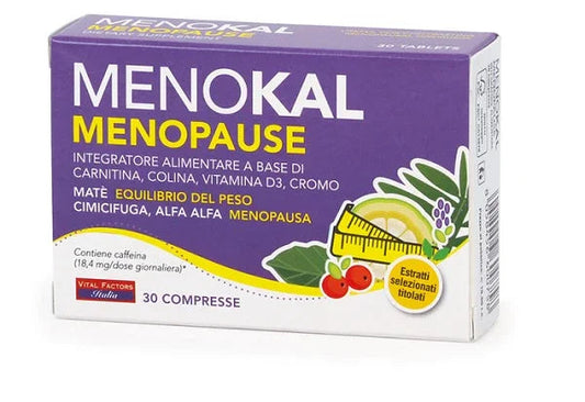 MENOKAL MENOPAUSE 30 COMPRESSE - Farmaspeed