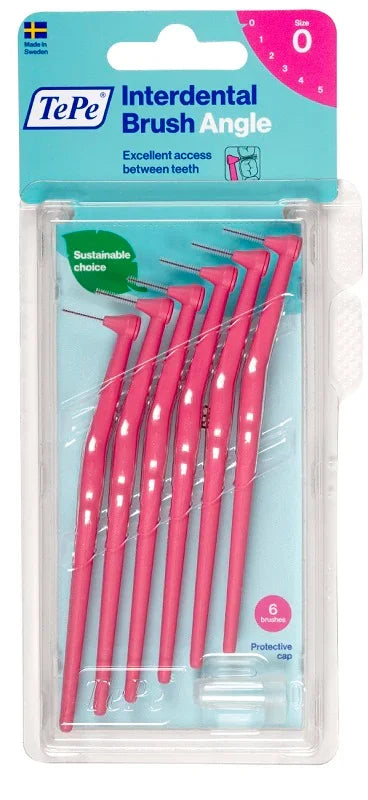 TEPE ANGLE SCOVOLINO ROSA 0,4MM 6 PEZZI - Farmaspeed
