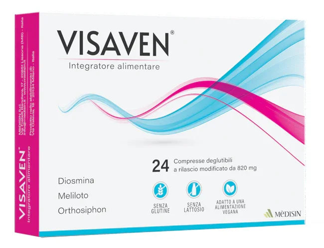 VISAVEN 24 COMPRESSE 19,2 G - Farmaspeed
