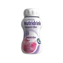 NUTRIDRINK COMPACT FIBRE FRAGOLA 125 ML 4 PEZZI - Farmaspeed