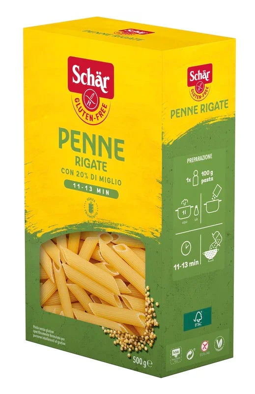 SCHAR PENNE RIGATE 500 G - Farmaspeed