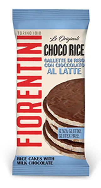 CHOCO RICE GALLETTE DI RISO CON CIOCCOLATO AL LATTE 100 G - Farmaspeed