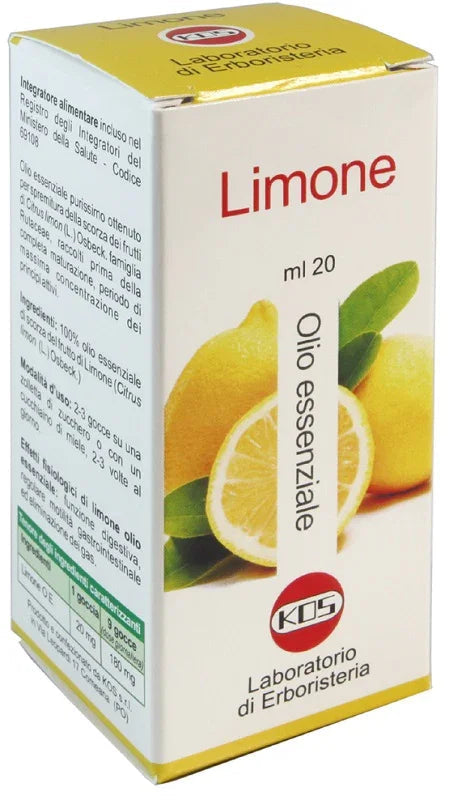 LIMONE OLIO ESSENZIALE 20 ML - Farmaspeed