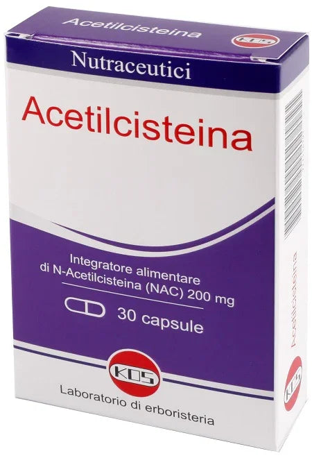 ACETILCISTEINA 30 CAPSULE 6 G - Farmaspeed