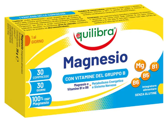 MAGNESIO CON VITAMINE GRUPPO B 30 COMPRESSE - Farmaspeed
