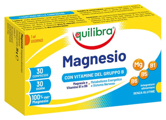 MAGNESIO CON VITAMINE GRUPPO B 30 COMPRESSE - Farmaspeed