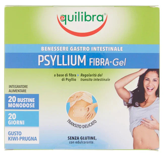 PSYLLIUM FIBRA GEL GUSTO KIWI PRUGNA 20 BUSTINE MONODOSE - Farmaspeed