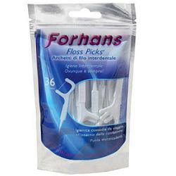 FORHANS ARCHETTI INTERDENTALI FLOSS PICKS 36PZ - Farmaspeed