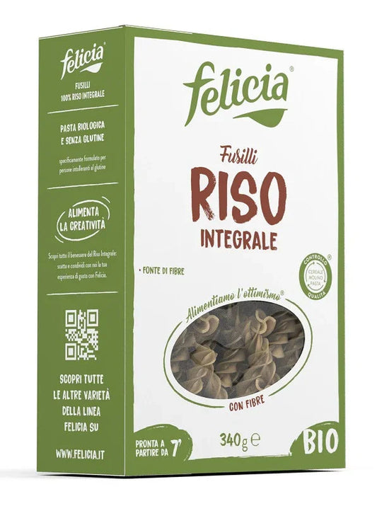 FELICIA BIO RISO INTEGRALE FUSILLI 340 G - Farmaspeed