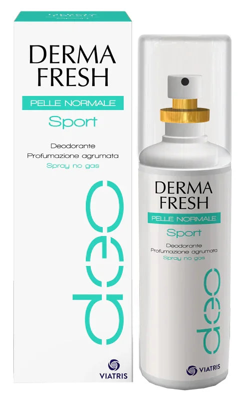 DERMAFRESH PELLE NORMALE SPORT DEODORANTE PROFUMAZIONE AGRUMATA 100 ML - Farmaspeed