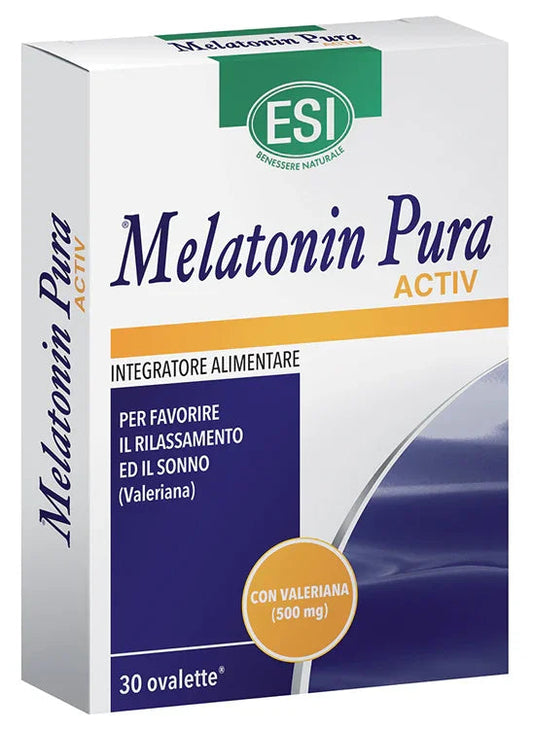 ESI MELATONIN PURA ACTIV 30 OVALETTE - Farmaspeed