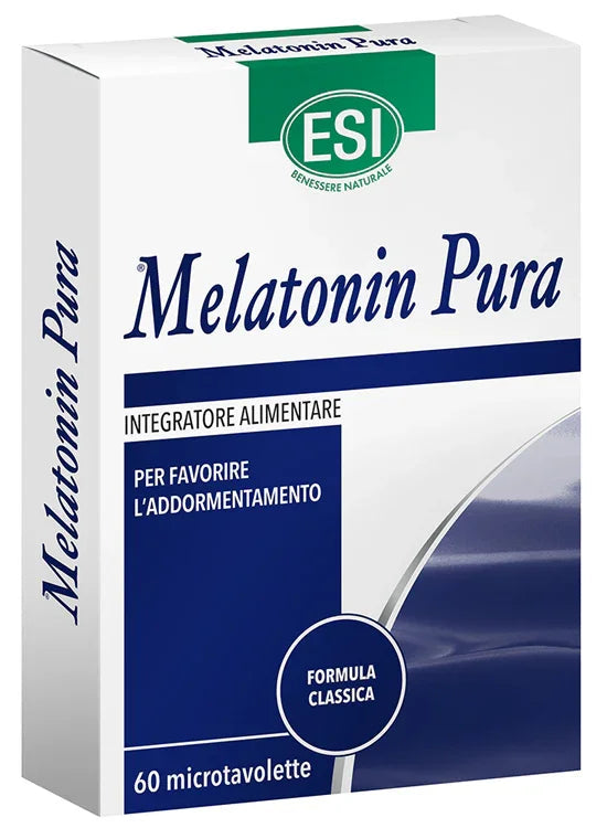 ESI MELATONIN PURA 60 MICROTAVOLETTE - Farmaspeed