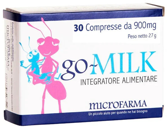 GO-MILK 30 COMPRESSE - Farmaspeed