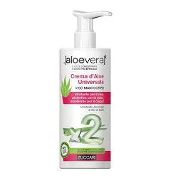 ALOEVERA2 CREMA D'ALOE UNIVERSALE VISO MANI E CORPO 300 ML - Farmaspeed