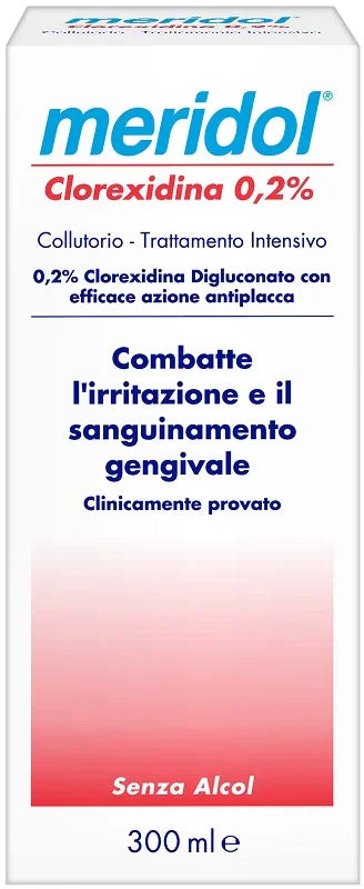 MERIDOL CLOREXIDINA 0,2% COLLUTORIO 300 ML - Farmaspeed