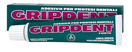 GRIPDENT FORTE ADESIVO PER PROTESI DENTARIA 40 G - Farmaspeed
