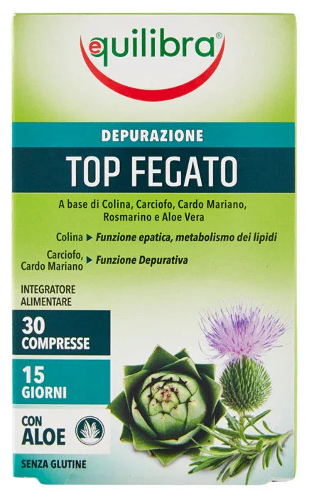 TOP FEGATO CON ALOE 30 COMPRESSE - Farmaspeed