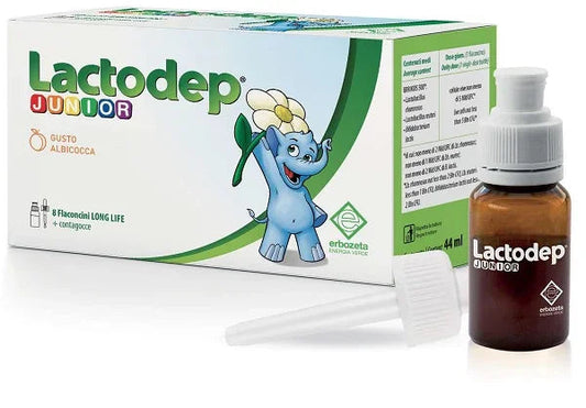 LACTODEP JUNIOR 8 FLACONCINI X 5,5 ML - Farmaspeed