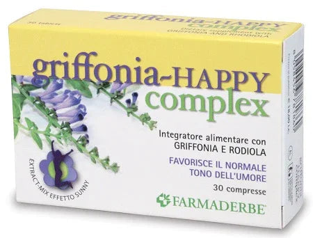 GRIFFONIA HAPPY COMPLEX 30 COMPRESSE - Farmaspeed