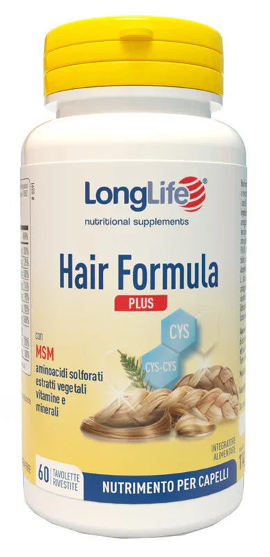 LONGLIFE HAIR FORMULA PLUS 60 TAVOLETTE - Farmaspeed