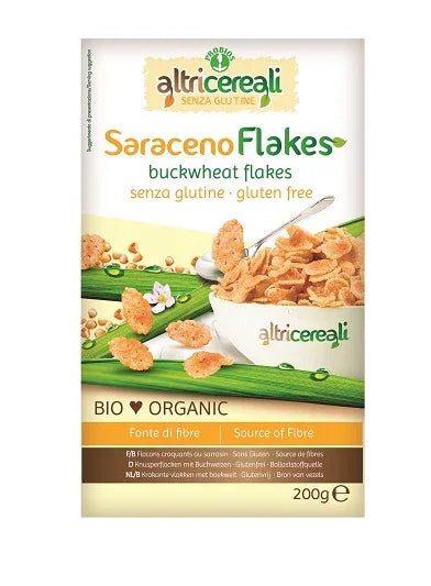 ALTRICEREALI SARACENO FLAKES BIO 200 G - Farmaspeed