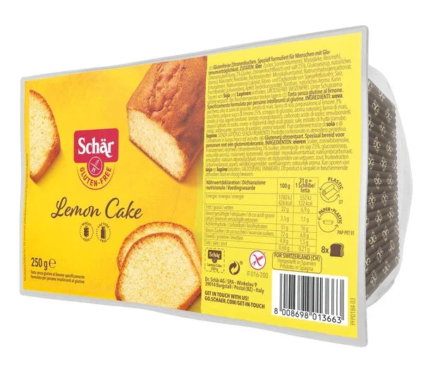 SCHAR LEMON CAKE 250 G - Farmaspeed