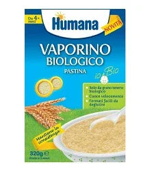 HUMANA VAPORINO PASTINA BIOLOGICA 320 G - Farmaspeed