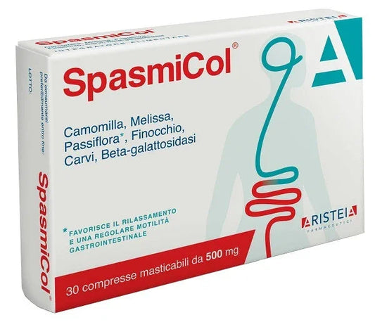 SPASMICOL 30 COMPRESSE MASTICABILI 500 MG - Farmaspeed