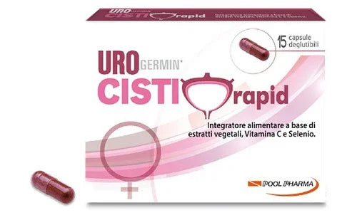 UROGERMIN CISTI RAPID 15 CAPSULE DEGLUTIBILI - Farmaspeed
