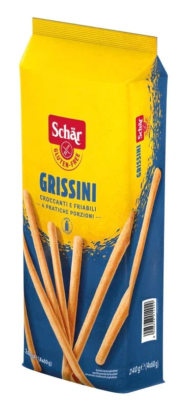 SCHAR GRISSINI 4 PORZIONI DA 60 G - Farmaspeed