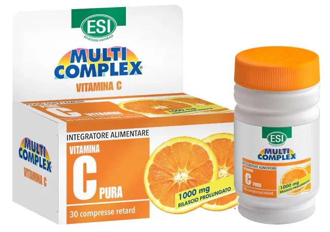 ESI MULTICOMPLEX VITAMINA C PURA 1000 MG RETARD 30 COMPRESSE - Farmaspeed