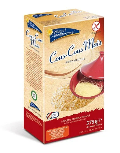 PIACERI MEDITERRANEI COUS COUS DI MAIS 375 G - Farmaspeed