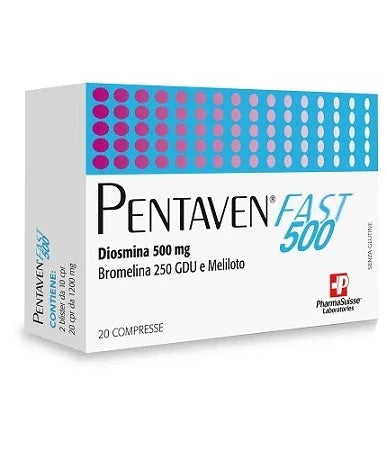 PENTAVEN FAST 500 20 COMPRESSE - Farmaspeed