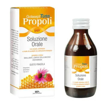 GOLASEPT TUSS PROPOLI BABY SOLUZIONE ORALE 150 ML - Farmaspeed