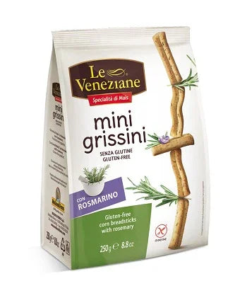LE VENEZIANE MINI GRISSINI ROSMARINO 250 G - Farmaspeed
