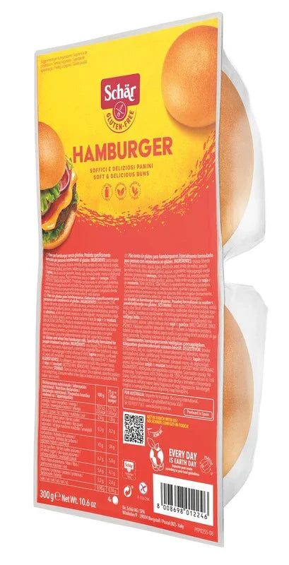 SCHAR HAMBURGER SENZA LATTOSIO 300 G - Farmaspeed