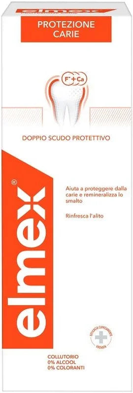 ELMEX PROTEZIONE CARIE COLLUTORIO FLUORURO AMMINICO 400 ML - Farmaspeed