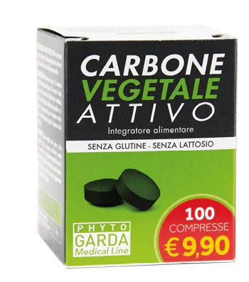CARBONE VEGETALE ATTIVO 100 COMPRESSE - Farmaspeed