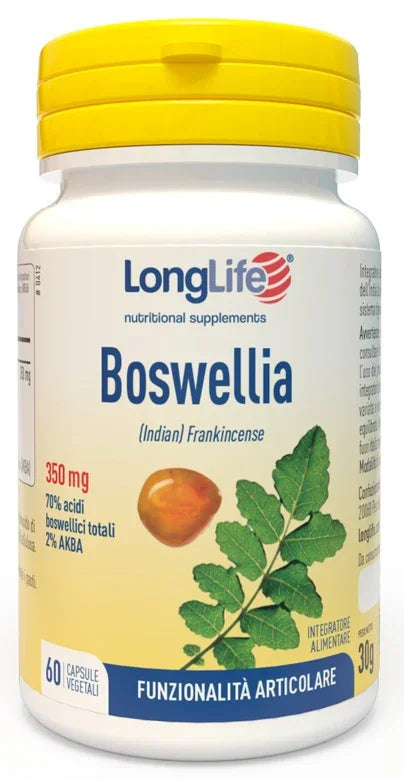 LONGLIFE BOSWELLIA 60 CAPSULE VEGETALI - Farmaspeed