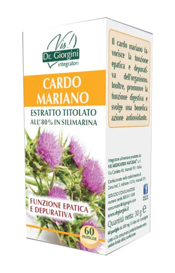 CARDO MARIANO ESTRATTO TITOLATO 60 PASTIGLIE - Farmaspeed