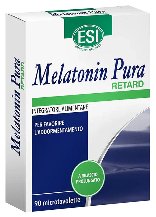 ESI MELATONIN PURA RETARD 90 MICROTAVOLETTE - Farmaspeed