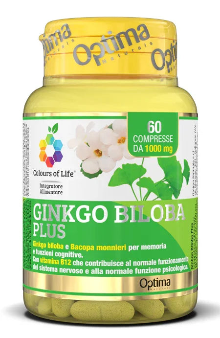 COLORUS OF LIFE GINKGO BILOBA PLUS 60 COMPRESSE 1000 MG - Farmaspeed