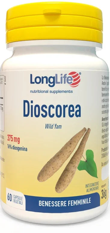 LONGLIFE DIOSCOREA 60 CAPSULE - Farmaspeed