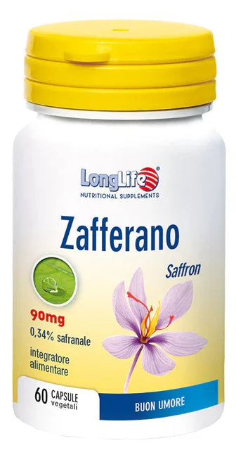 LONGLIFE ZAFFERANO 60 CAPSULE VEGETALI - Farmaspeed