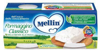 MELLIN BABY FORMAGGINO CLASSICO 2 X 80 G - Farmaspeed