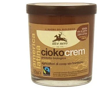 CIOKOCREM CREMA SPALMABILE BIO ALLA NOCCIOLA FAIRTRADE 180 G - Farmaspeed