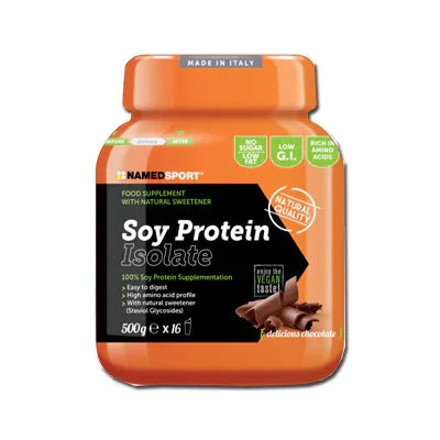 SOY PROTEIN ISOLATE DELICIOUS CHOCOLATE POLVERE 500 G - Farmaspeed
