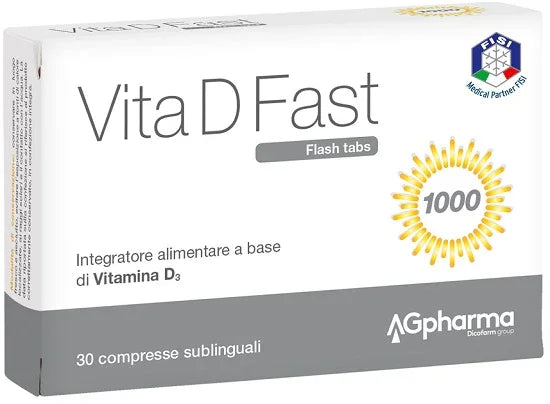 VITA D FAST 30 COMPRESSE - Farmaspeed