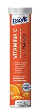 ERGOVIS VIT C 1000MG 20 COMPRESSE EFFERVESCENTI - Farmaspeed